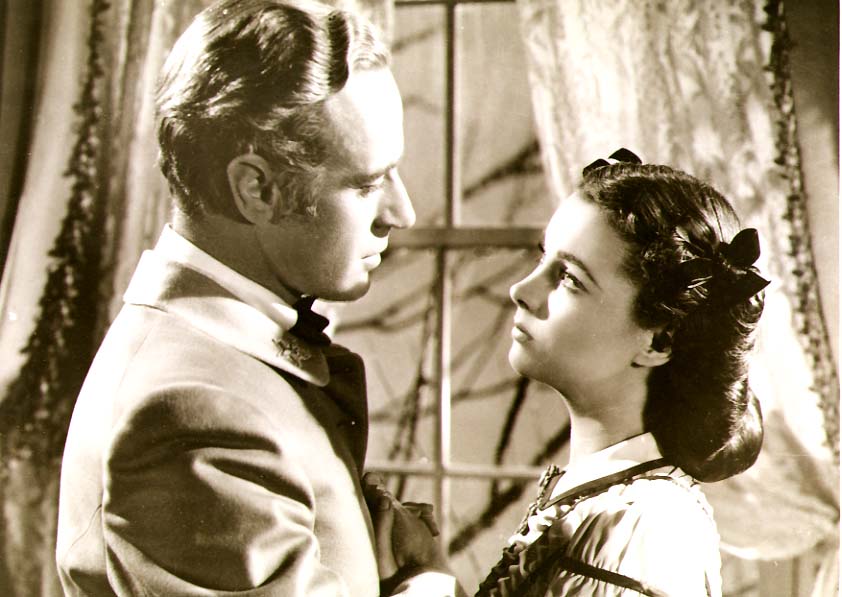 Leslie Howard and Vivien Leigh in Gone with the Wind