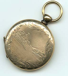 Locket with Ambro of Young Man and Dag of Older Man