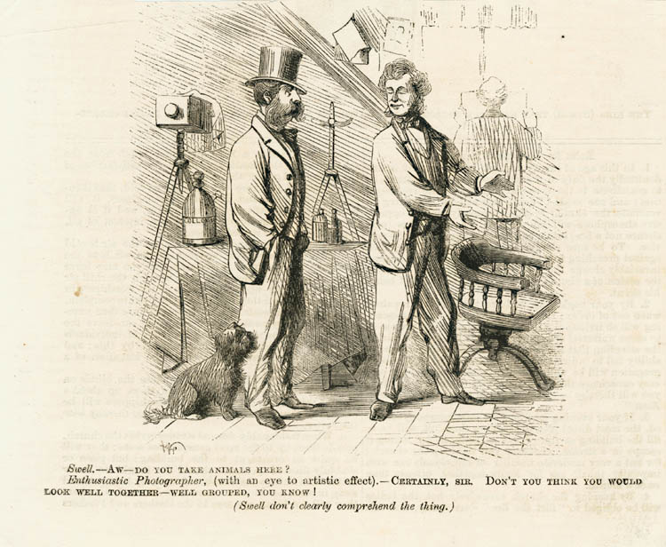 Anonymous - Cartoon of Photographer and His Look-a-Like Subjects