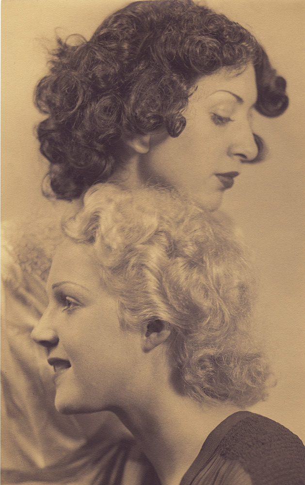 Laure Albin-Guillot - Portrait of Two Women