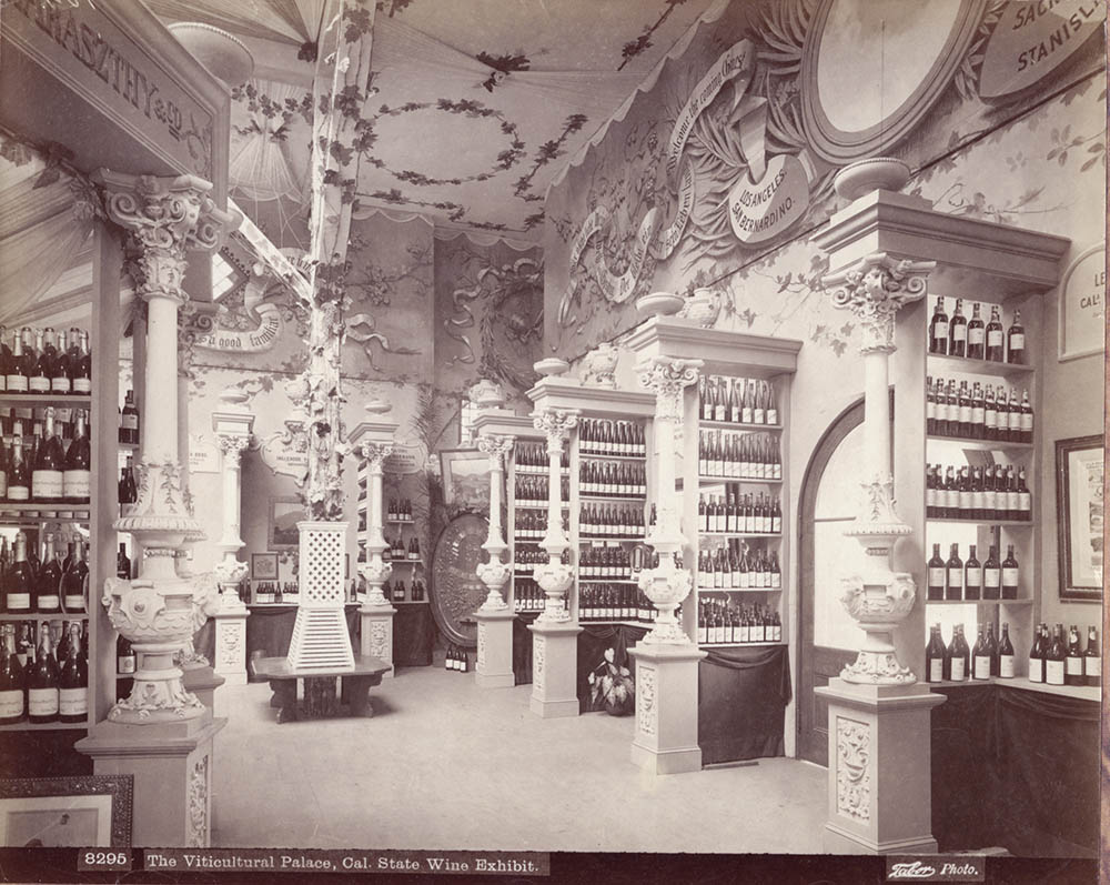 Isaiah West Taber - The Viticultural Palace, California State Wine Exhibit