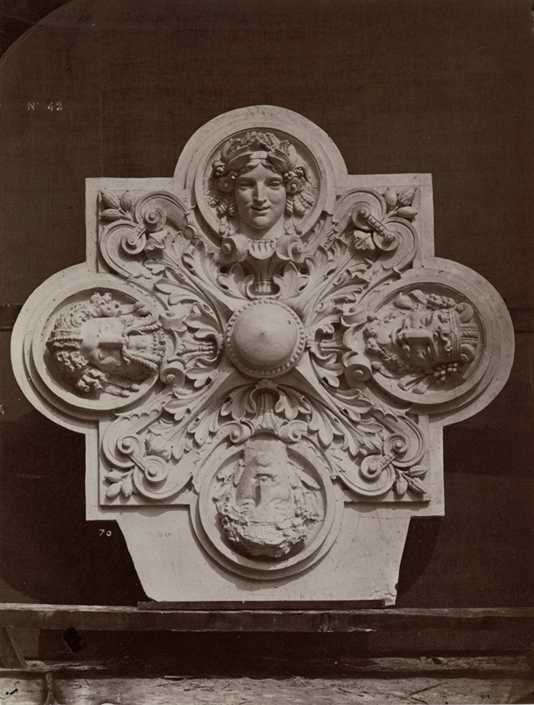 Louis-Émile Durandelle - Le Nouvel Opera de Paris, Sculpture Ornementale Louis-Émile Durandelle - Le Nouvel Opera de Paris, Sculpture Ornementale