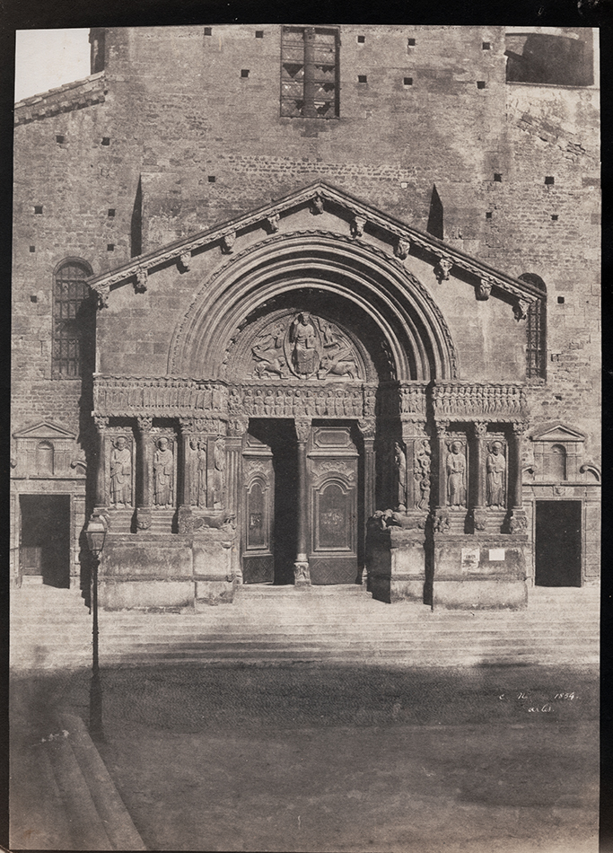 Charles Negre - The West Porch of Saint-Trophime, Arles