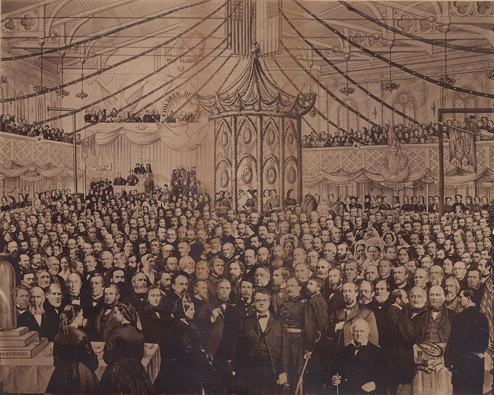 Soldiers' Fair, In Springfield, Mass., December 22, 1864