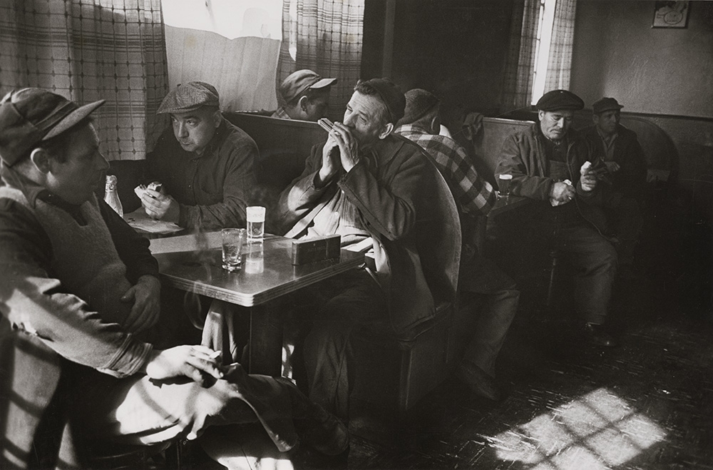 Sam Falk - Striking Longshoremen in a Bar