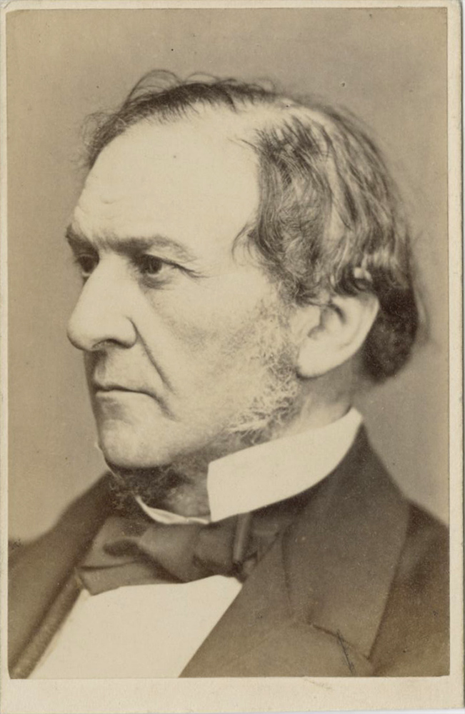 John Jabez or Edwin Mayall - Portrait of William Gladstone and the Nomination for Election of Gladstone for Greenwich by William Angerstein