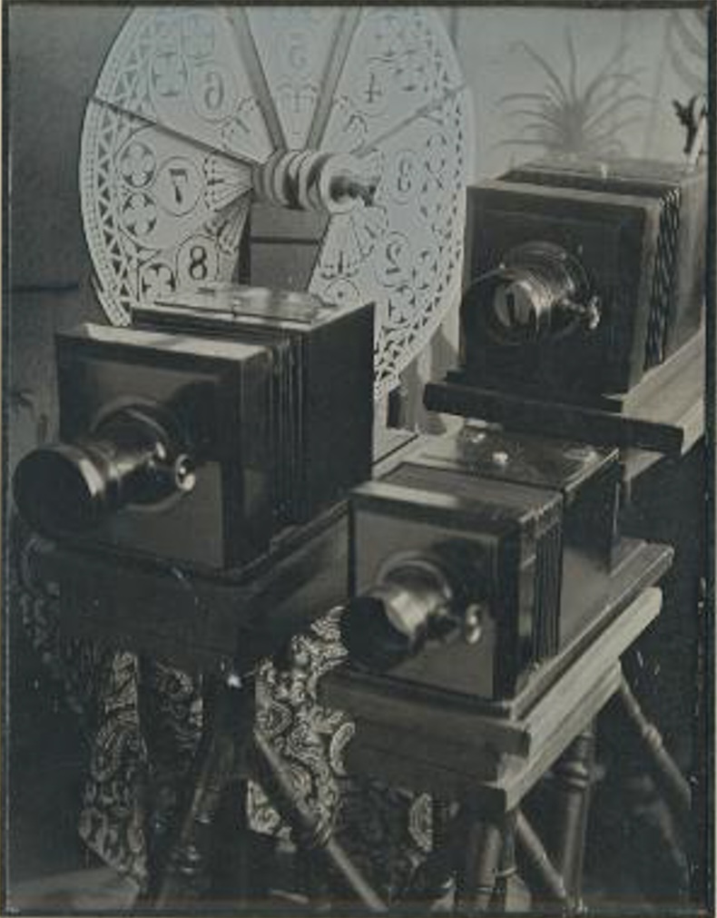 Mike Robinson - Three Daguerreotype Cameras in Still Life