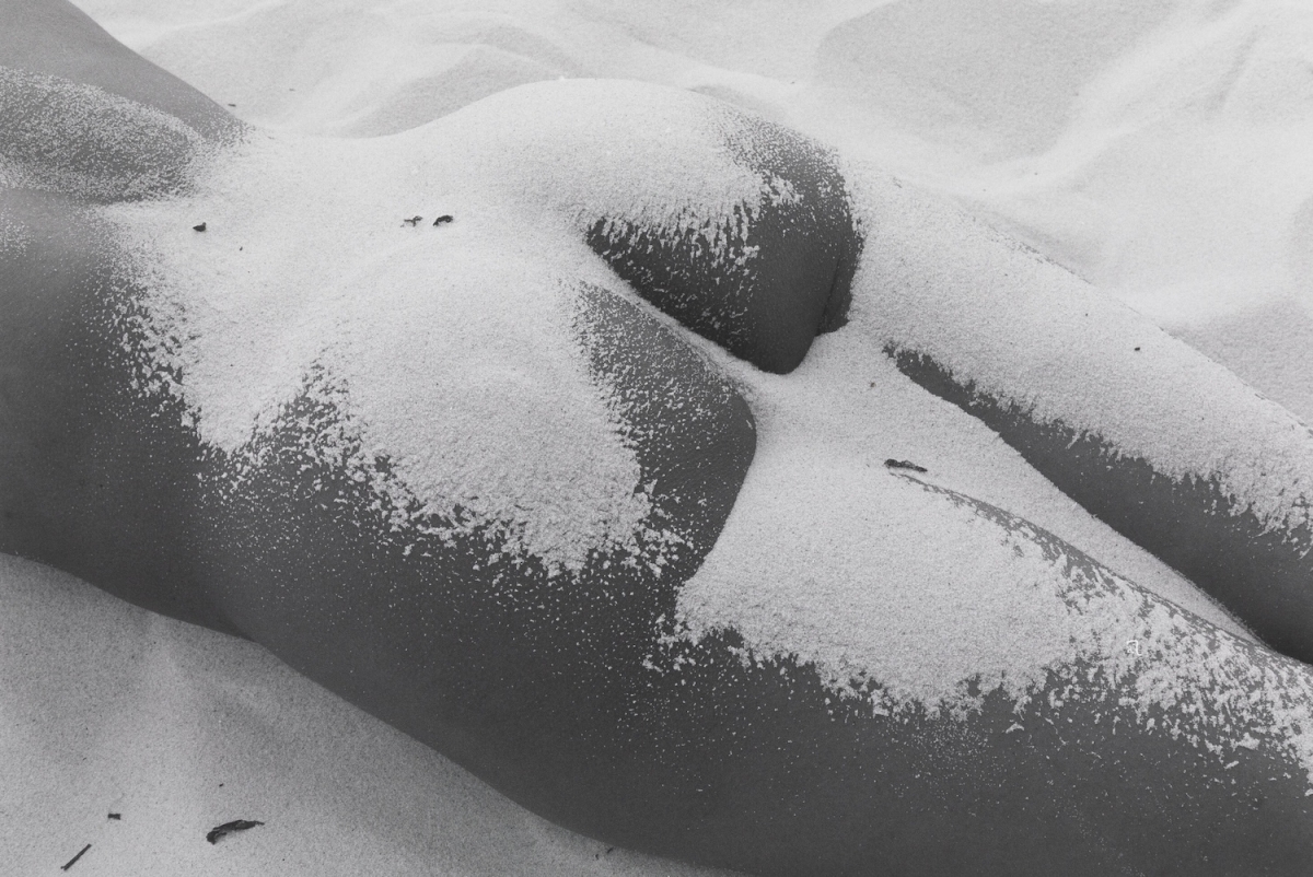 Lucien Clergue - Nude in the Sands Lucien Clergue - Nude in the Sands