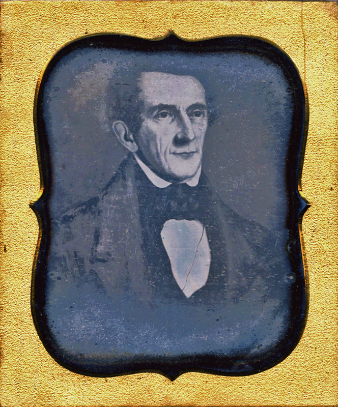 Anonymous - Daguerreotype of Painted Portrait