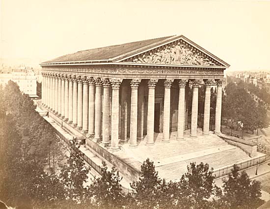 Anonymous - Church of the Madeleine, Paris, Summer