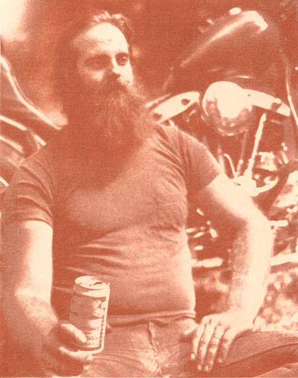 Ted Jones - Mitchell with Beer Can