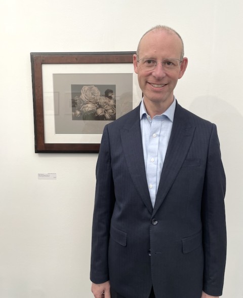 James Hyman, London. (Photo Courtesy: Daniella Dangoor).