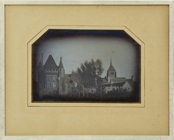 Albert Stapfer: Chateau de Talcy, 14 October 1840 ($15,000–$20,000), took third place at Christie’s at $40,320.